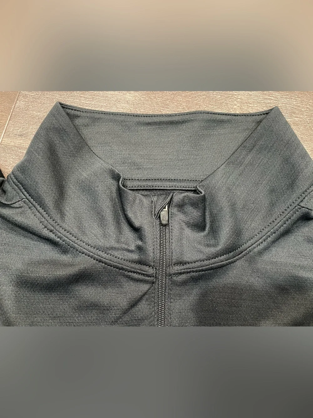 Nike Black Quarter-Zip Pullover Jacket with Red SC Logo Adult Size Large